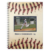 Carnet Photos de baseball Rustic Memory Scrapbook (Devant)