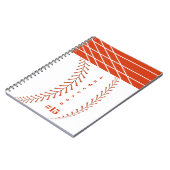Carnet Photos de baseball Scrapbook de mémoire rustique (Côté gauche)