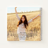 Carnet Photos de devant et de dos Cadeau de souvenir de r (Dos)