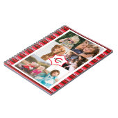 Carnet Photos de famille personnelle Modèle Monogramme (Côté gauche)