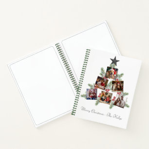 Carnet Photos de Noël personnalisés arbre