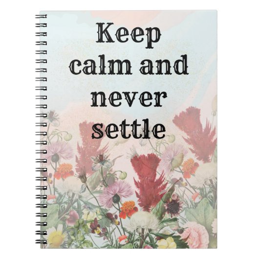 Carnet Phrase d'inspiration et d'amour de soi (Devant)