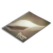 Carnet Phrase du temps de rêve floral Lily de paix (Côté gauche)