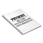 Carnet Physicien - Parce que les mathématiciens ont aussi (Côté Droit)