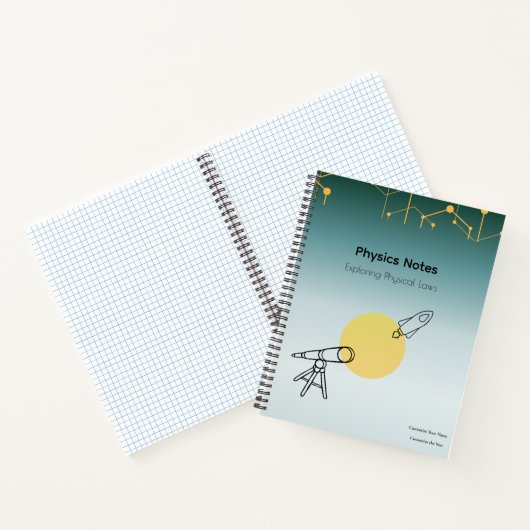 Carnet Physics Notes Notebook (Intérieur)
