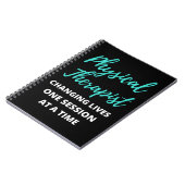 Carnet Physothérapie Changer la vie Une séance (Côté gauche)