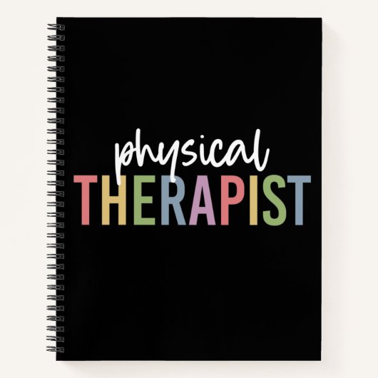 Carnet Physothérapie PT Dons de physiothérapie (Devant)