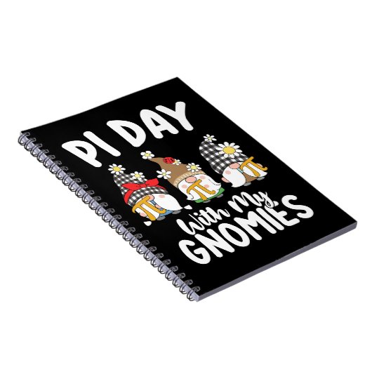 Carnet Pi Day Avec Mes Gnomes Drôle Mathématiques Mathéma (Côté Droit)