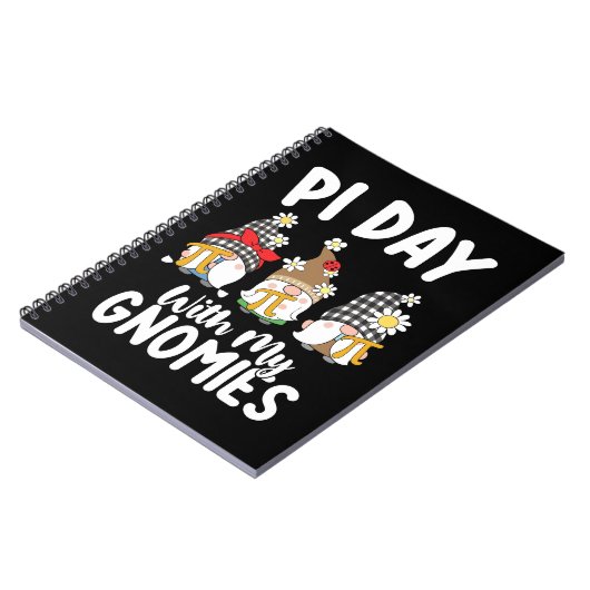 Carnet Pi Day Avec Mes Gnomes Drôle Mathématiques Mathéma (Côté gauche)