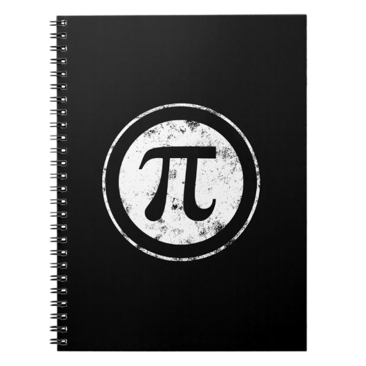 Carnet Pi Day Pi Math (Devant)