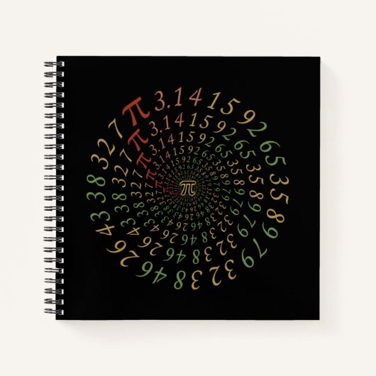 Carnet Pi Galaxy (Devant)