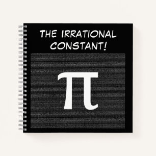 Carnet Pi - L'irrationnel Mathématique Constante Personna