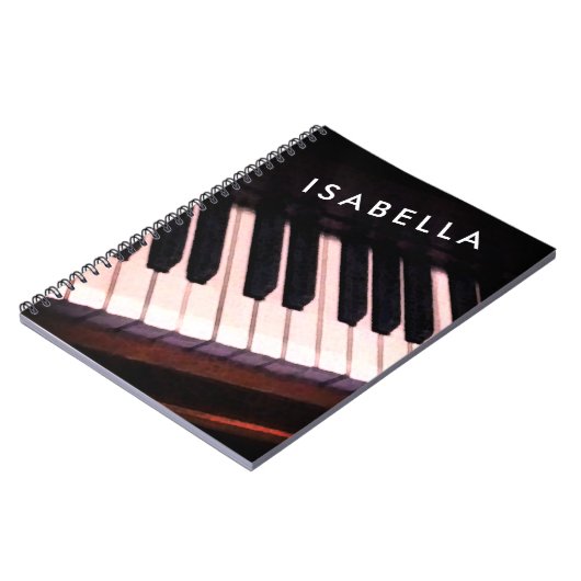 Carnet Piano (Côté gauche)