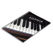 Carnet Piano (Côté gauche)