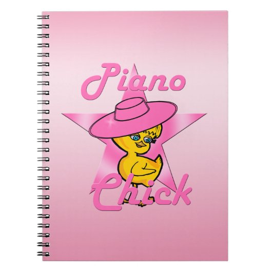 Carnet Piano Chick #8 (Devant)