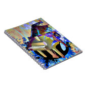 Carnet Piano coloré par Digital génial (Côté Droit)