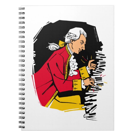 Carnet Piano de Mozart (Devant)