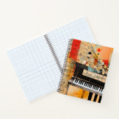 Carnet Piano Montage Abstrait (Intérieur)
