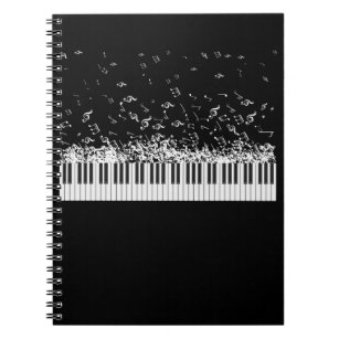 Carnet Piano Music Notes Instrument Musicien Pianiste