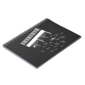 Carnet Piano Player Flying Music Notes Bird Pianist (Côté gauche)