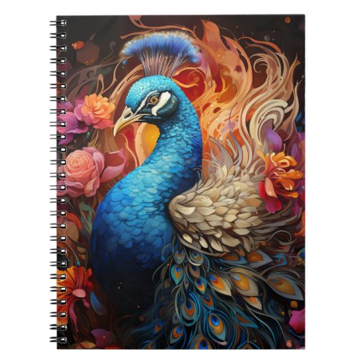Carnet Pic avec plumes (Devant)