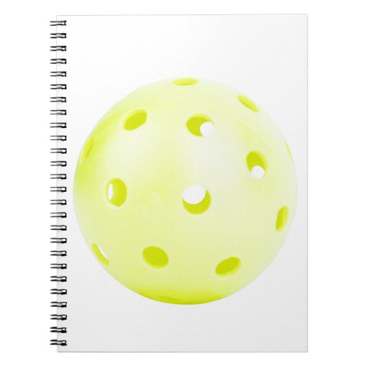 Carnet Pickle BAll jaune (Devant)