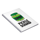 Carnet Pickle Lover Team Pickles Funny Pickle Squad (Côté Droit)