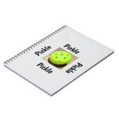 Carnet Pickleball (Côté gauche)