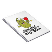 Carnet Pickleball C'est un genre de Big Dill Pickles Pick (Côté Droit)