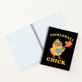 Carnet Pickleball Chick - rétro (Intérieur)