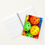 Carnet Pickleball coloré (Intérieur)