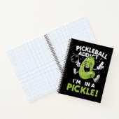 Carnet Pickleball drôle (Intérieur)