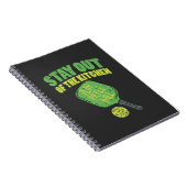 Carnet Pickleball Drôle cadeaux de Pickleball (Côté Droit)