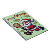 Carnet Pickleball Noël du Père Noël (Côté Droit)