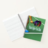 Carnet Pickleball Pensez Avant De Dîner (Intérieur)