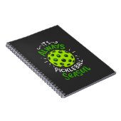 Carnet Pickleball - Saison de Pickleball (Côté Droit)