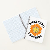 Carnet Pickleball soleil (Intérieur)