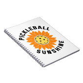 Carnet Pickleball soleil (Côté Droit)