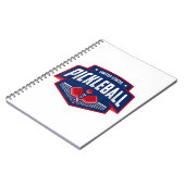 Carnet Pickleball Support Team Pickleball Player USA (Côté gauche)
