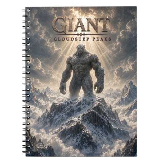 Carnet Pics Géants de Cloudstep Sombre Cinéma (Devant)