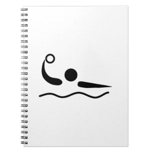 Carnet Pictogramme de Waterpolo de polo d'eau