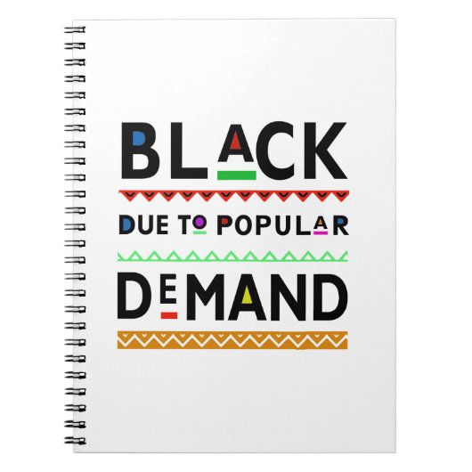 Carnet Pièce en t d'Afrocentric (Devant)