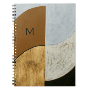 Carnet Pièces de monnaie empilées par de monogramme I