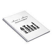 Carnet Pièces d'échecs Art Vintage (Côté Droit)