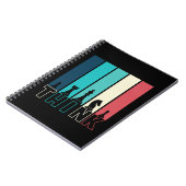 Carnet Pièces d'échecs Vintages uniques Penser coloré (Côté gauche)