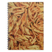 Carnet Pieds de poulet cru (Devant)