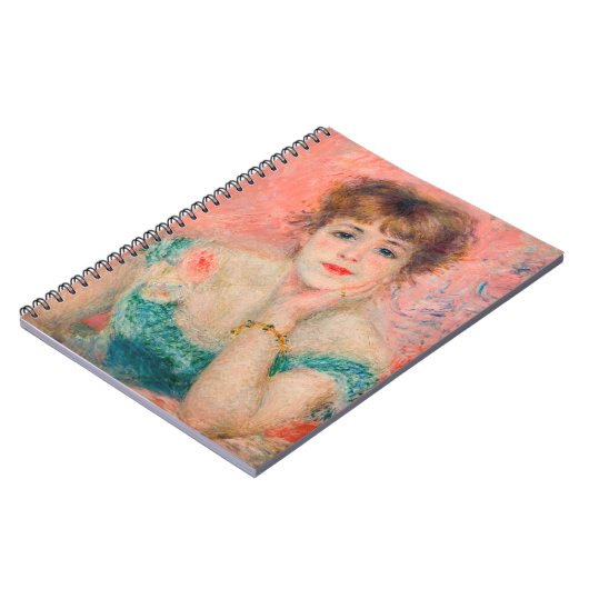 Carnet Pierre-Auguste Renoir - Actrice Jeanne Samary (Côté gauche)