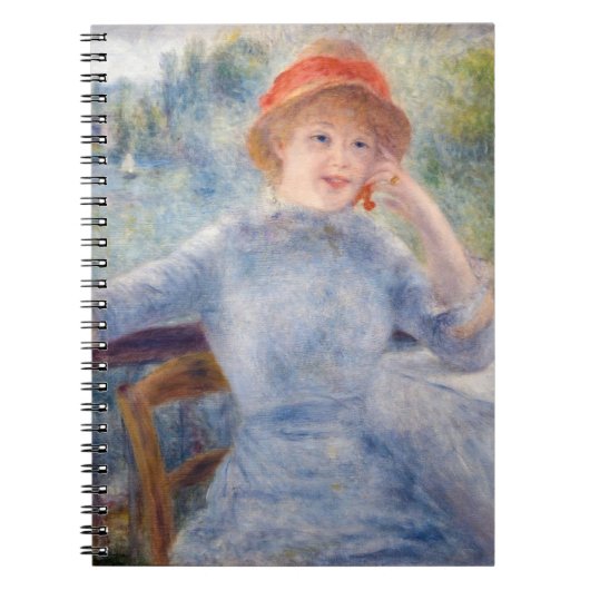 Carnet Pierre Auguste Renoir - Alphonsine Fournaise (Devant)