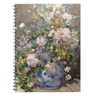 Carnet Pierre-Auguste Renoir Bouquet de printemps