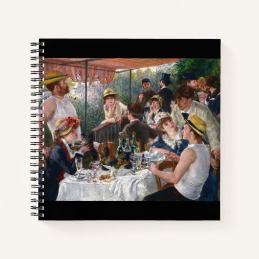 Carnet Pierre-Auguste Renoir - Déjeuner de la fête nautiq (Devant)